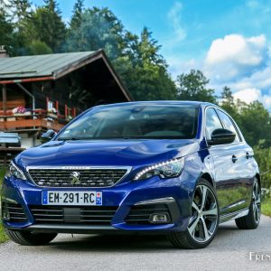 Photo essai Peugeot 308 GT restylée (2017)