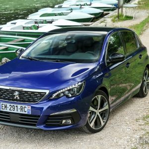 Photo 3/4 avant essai Peugeot 308 GT restylée (2017)