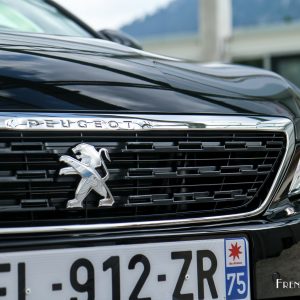 Photo calandre avant essai Peugeot 308 Active restylée (2017)