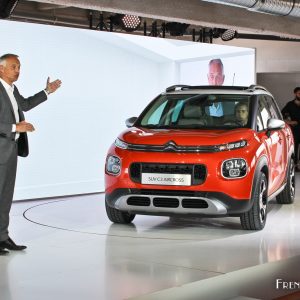 Photo reveal Citroën C3 Aircross – Présentation à Paris (2017