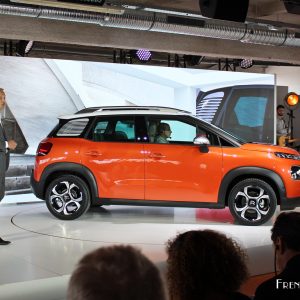 Photo reveal Citroën C3 Aircross – Présentation à Paris (2017