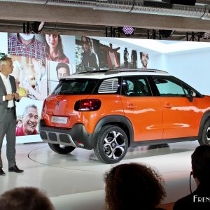 Photo reveal Citroën C3 Aircross – Présentation à Paris (2017