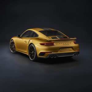 Photo 3/4 arrière Porsche 911 Turbo S Exclusive Series (2017)