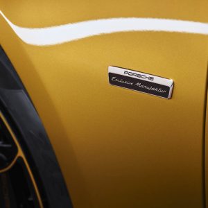 Photo badge Manufaktur Porsche 911 Turbo S Exclusive Series (201