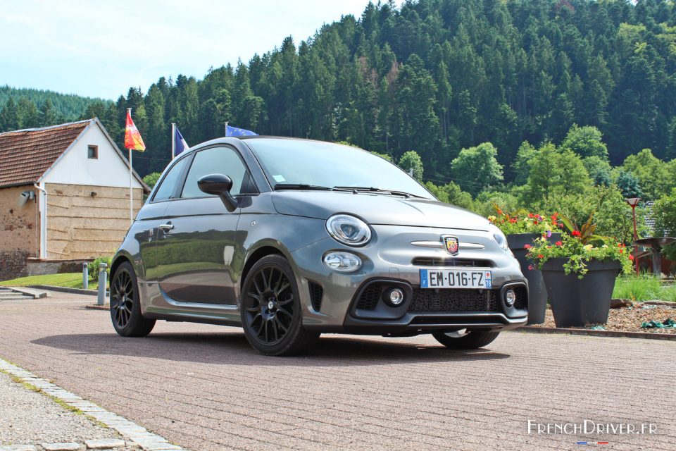 Photo essai route Abarth 595 Pista (2017)