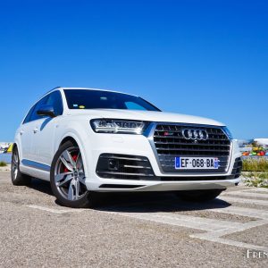 Photo face avant Audi SQ7 TDI (2017)