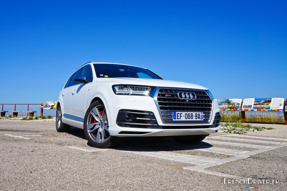 Photo face avant Audi SQ7 TDI (2017)