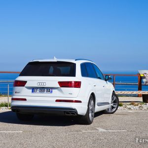 Photo face arrière Audi SQ7 TDI (2017)