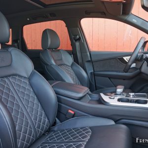 Photo sièges avant cuir noir Audi SQ7 TDI (2017)
