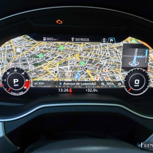 Photo navigation GPS Virtual Cockpit Audi SQ7 TDI (2017)