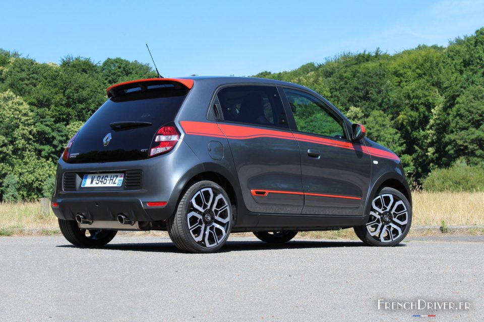 Photo 3/4 arrière Renault Twingo GT (2017)