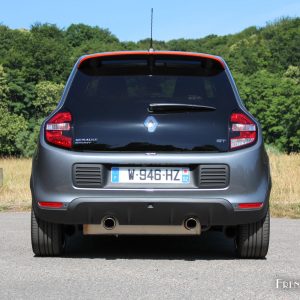 Photo face arrière Renault Twingo GT (2017)