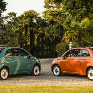 Photo officielle arrière Fiat 500 Anniversario (2017)