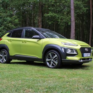 Photo 3/4 avant Hyundai Kona (2017)