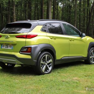 Photo 3/4 arrière Hyundai Kona (2017)