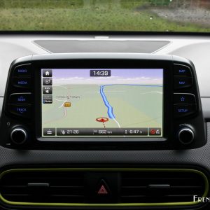 Photo navigation GPS écran tactile Hyundai Kona (2017)