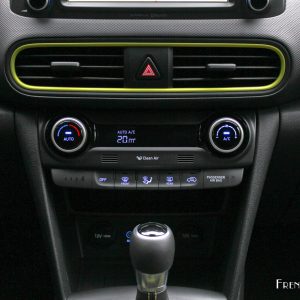 Photo console climatisation Hyundai Kona (2017)