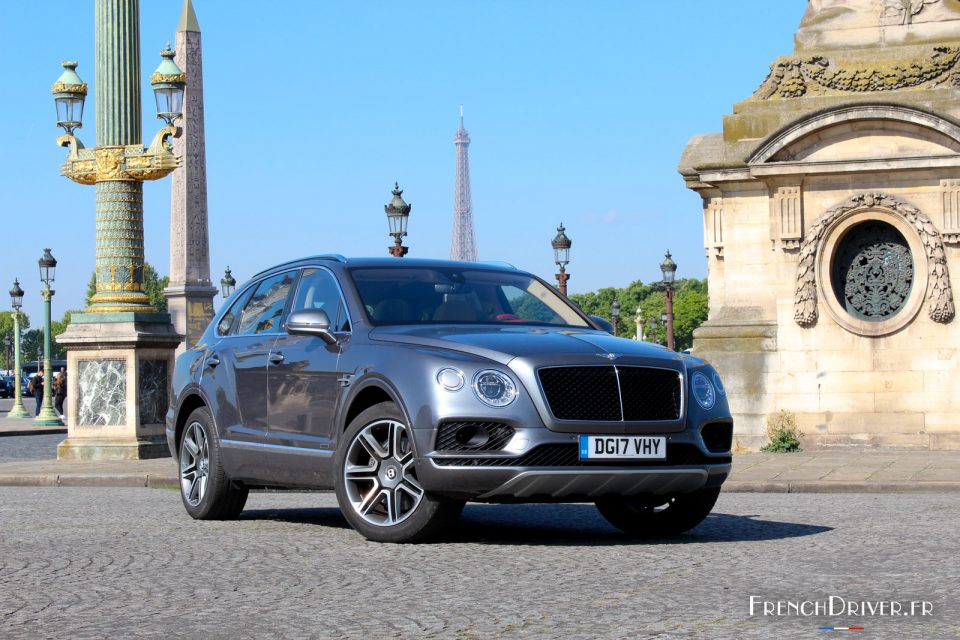 Photo essai ville Bentley Bentayga V8 Diesel (2017)