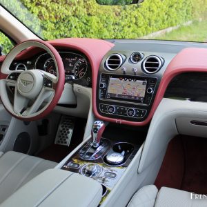 Photo intérieur cuir Portland / Fireglow  Bentley Bentayga (201