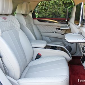 Photo sièges arrière cuir Portland / Fireglow Bentley Bentayga