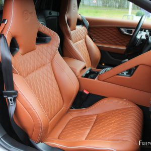 Photo sièges baquet cuir Jaguar F-Type SVR (2017)