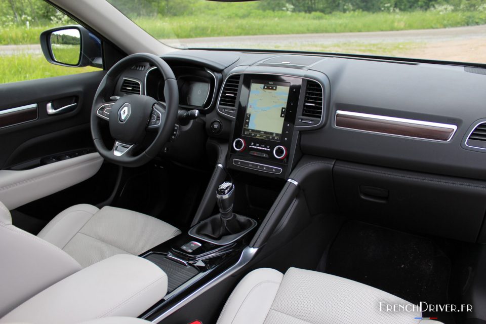 Photo intérieur cuir Renault Koleos II (2017)