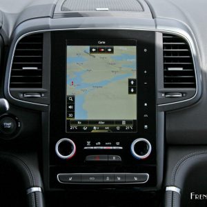 Photo navigation GPS écran tactile Renault Koleos II (2017)