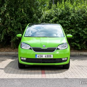 Photo face avant Skoda Citigo restylée (2017)