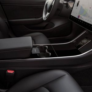 Photo console centrale Tesla Model 3 (2017)