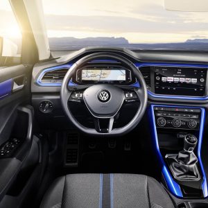 Photo volant et combiné digital Volkswagen T-Roc (2017)