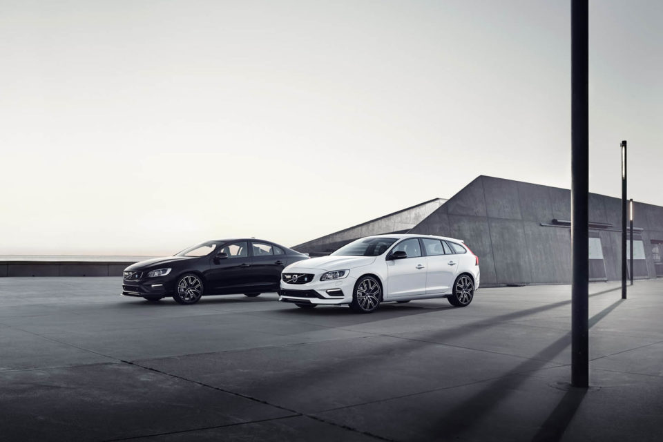 Photo officielle Volvo S60 et V60 Polestar (2017)