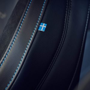 Photo détail siège cuir Volvo S60 et V60 Polestar (2017)