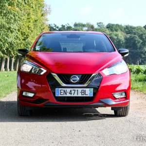 Photo face avant Nissan Micra V (2017)