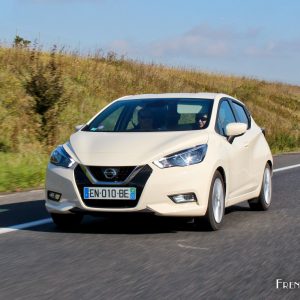 Photo essai route Nissan Micra V (2017)