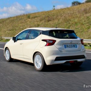 Photo essai dynamique Nissan Micra V (2017)