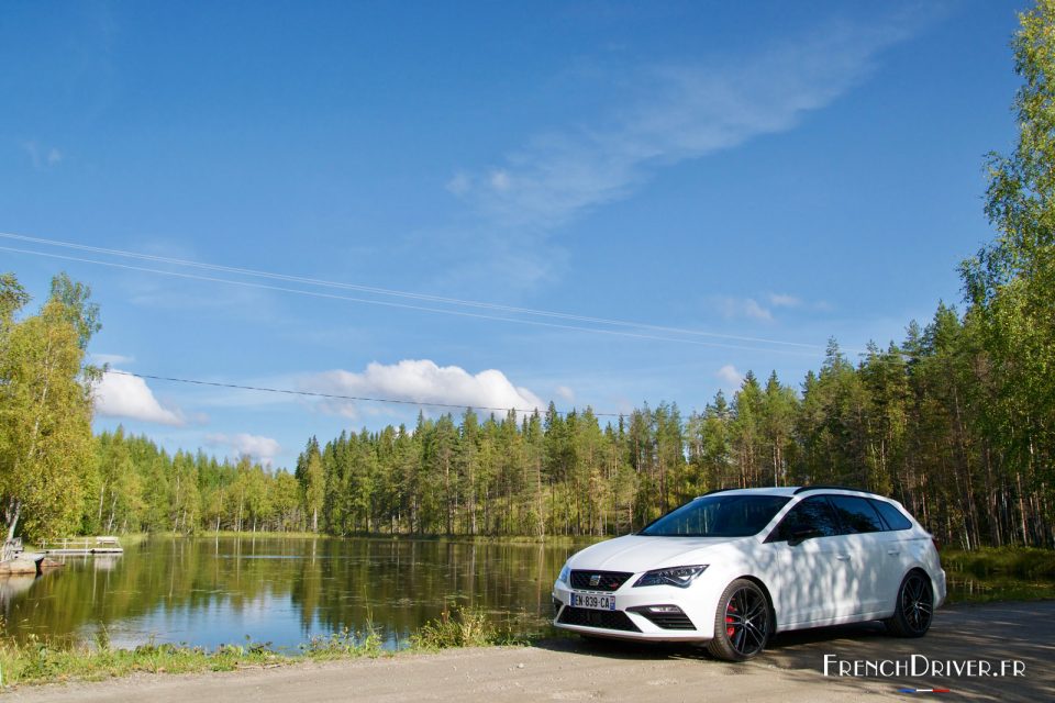 Photo essai SEAT Leon ST Cupra - Road trip Finlande (2017)