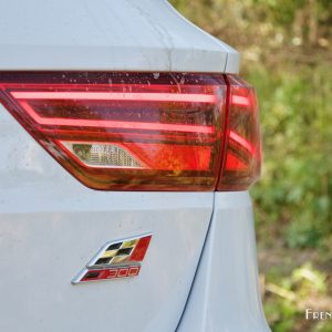 Photo feu arrière LED SEAT Leon ST Cupra – Road trip Finlande (