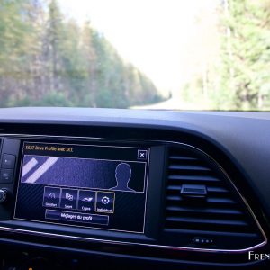 Photo Drive Profile écran tactile SEAT Leon ST Cupra – Road tri