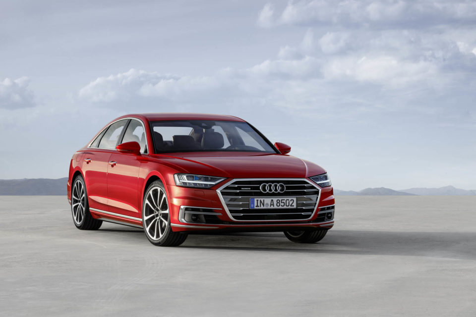 Photo officielle Audi A8 (2017)