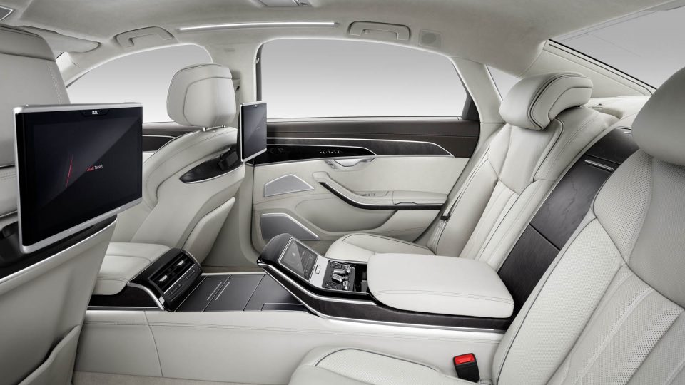 Photo sièges arrière Audi A8 L (2017)