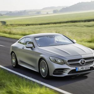 Photo 3/4 avant dynamique Mercedes-Benz Classe S Coupé restylé