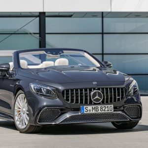 Photo 3/4 avant statique Mercedes-AMG S 65 Cabriolet restylée (