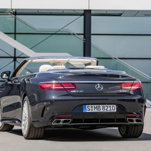 Photo 3/4 arrière statique Mercedes-AMG S 65 Cabriolet restylé