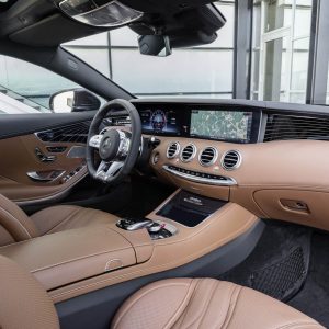 Photo intérieur cuir Mercedes-AMG S 65 Coupé restylée (2017)