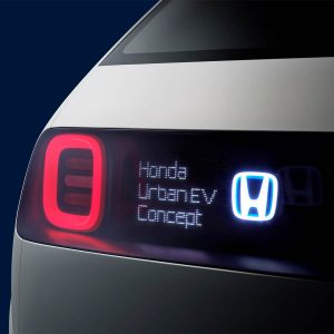 Photo détail écran arrière Honda Urban EV Concept (2017)