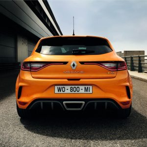 Photo face arrière Renault Mégane IV R.S. (2017)