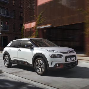 Photo 3/4 avant Citroën C4 Cactus restylée Blanc Perle Nacré