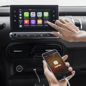 Photo écran tactile Apple CarPlay Citroën C4 Cactus restylée