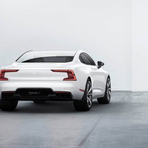 Photo officielle 3/4 arrière Volvo Polestar 1 (2017)