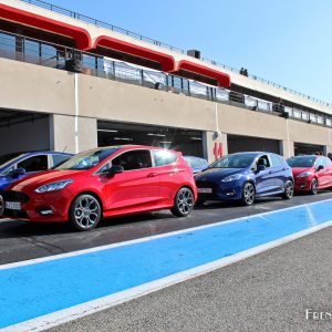 Photo essai circuit Castellet Ford Fiesta VII ST Line (2017)
